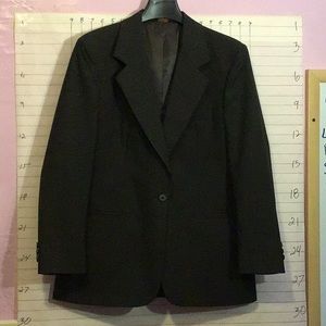 LADY EDWARDS women’s suit jacket sz 04 R  dk gray